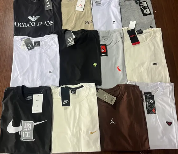 4 por 100,camisas 100% algodão