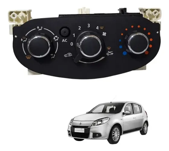 Comando Ar Condicionado Renault Sandero Expression 1.6 2011
