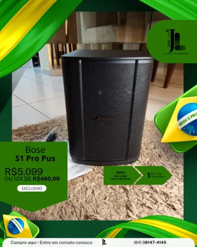BOSE S1 PRO PLUS, SEM CAIXA, ZERO, EXCLUSIVO!