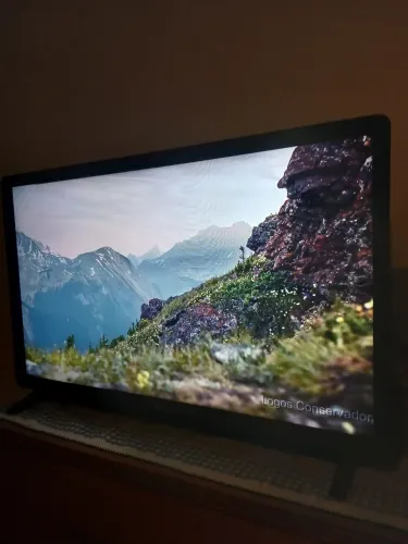 tv smart LG 32 imagem perfeita sair rápido 