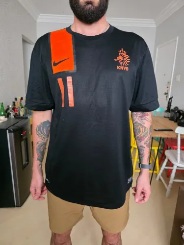 CAMISA HOLANDA EUROCOPA 2012 - ROBBEN | VERSÃO JOGADOR | ORIGINAL