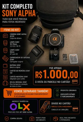 KIt Sony Alpha