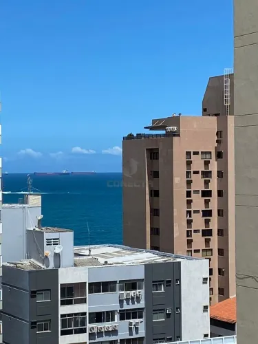 Apartamento com vista para o mar na Praia da Costa - Mobiliado, 2 quartos, suíte