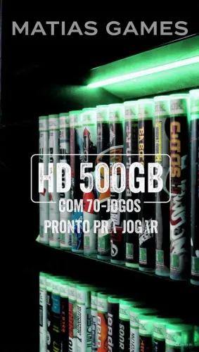 HDs com jogos e destrave de Xbox 360