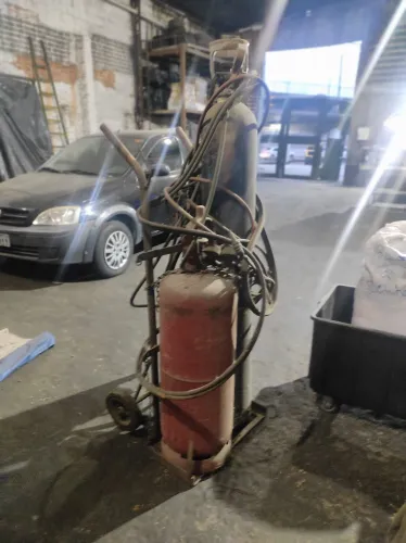 Conjunto de Solda e Corte completo 