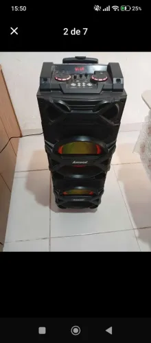 CAIXA de som bluetooth grande muito boa som de qualidade 