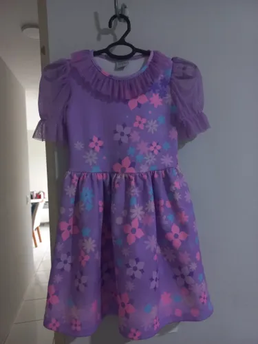 Vestido fantasia personagem isabela filme encanto