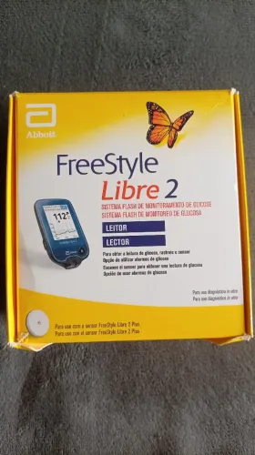 Leitor de glicemia Libre 2