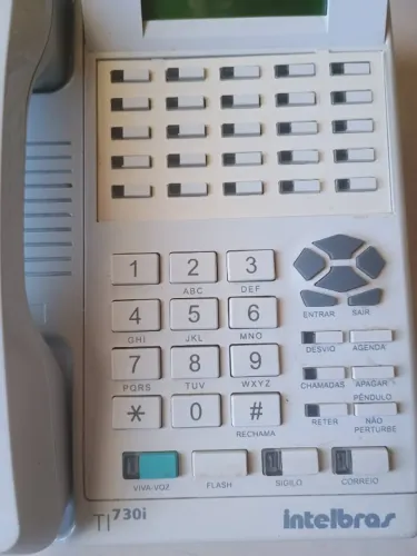Telefone de mesa para escritório ou empresa 