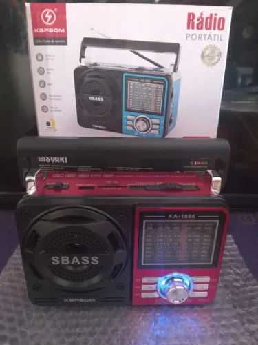 Radio am fm Bluetooth entrada de pendriver 
