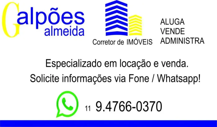 Galpão/Depósito/Armazém