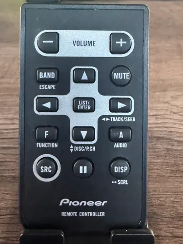 Controle novo e original pioneer para cd radio fita linha automotivo 