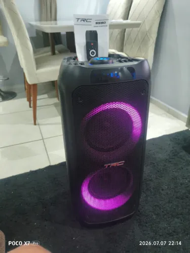 Caixa de som TCR 1000 w