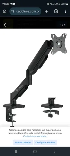 Suporte articulado Dapon DP9214 ( NOVO )