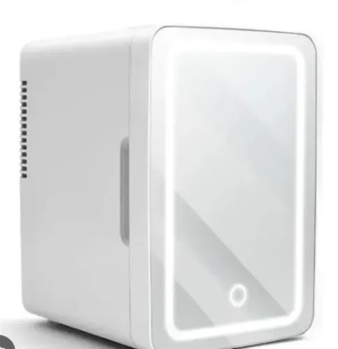 Mini geladeira tri volt com led