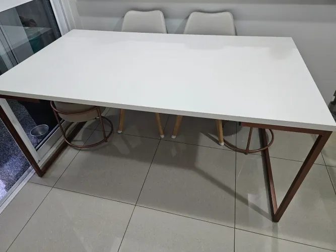 Mesa 6 lugares 160x90 usada
