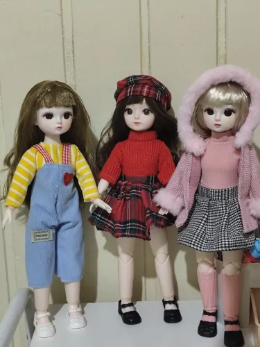 Combo de 3 Bonecas bjd