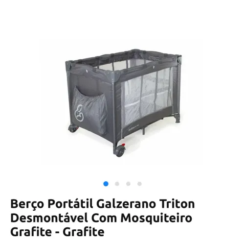 Berço cercadinho galzerano novo
