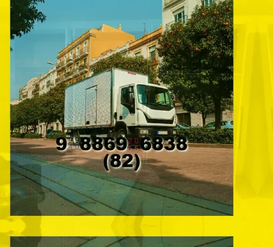 Frete! Transporte de cargas com qualidade e segurança! Faça sua mudança hoje!