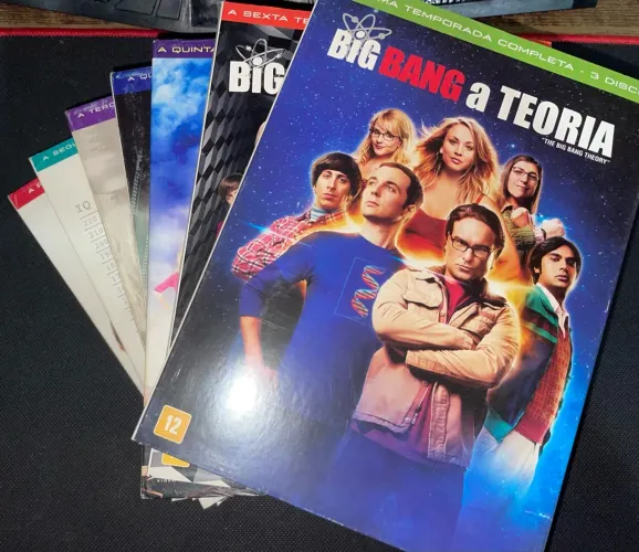 Box DVD Série The Big Bang Theory - Big Bang A Teoria 1ª a 7ª Temporadas