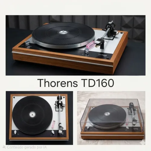 Toca Discos Thorens TD 160 - Ótimo Estado