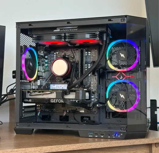 Pc Gamer Ryzen 5 5500X3D Rtx 3080 10GB 32Gb RAM aceito Troca 