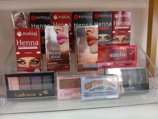 Reposição henna labial ? rosa e vermelha ?