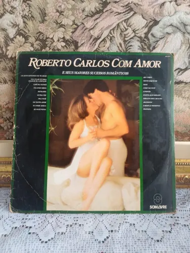 Disco de vinil Roberto Carlos com amor 