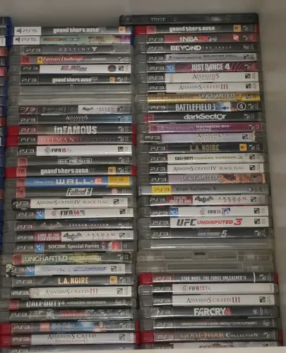 Vendo Jogos Ps3 (Acima de 3 jogos entrega Grátis)