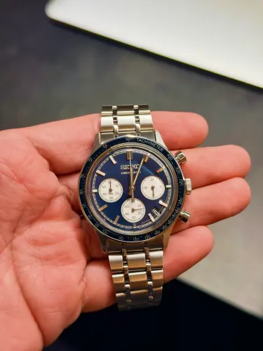 Seiko Chronograph azul