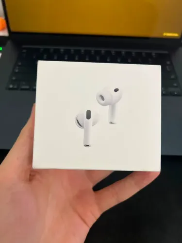 AirPods Pro 3 Lacrado Fone Bluetooth Cancelamento Ruído Branco