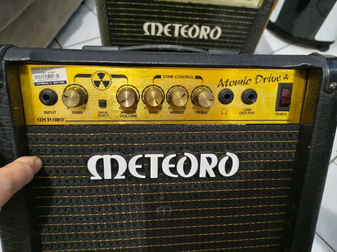 Amplificador Meteoro Atomic Drive 20W - Estado de Loja (Na Caixa Original!)