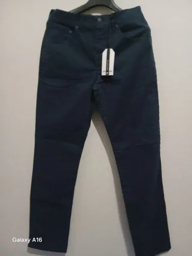 Calça sarja azul marinho Calvin Klein original