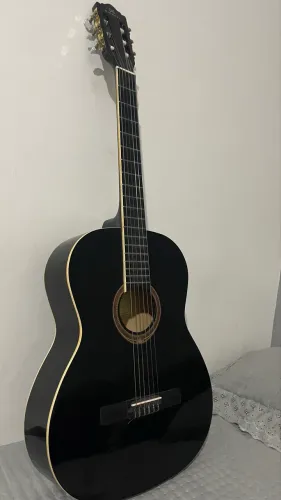 Violão Clássico Michael Go Play VM15NY Preto Cordas Náilon 4/4
