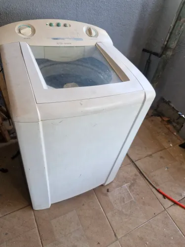 Máquina de lavar grande Electrolux 10kg turbo limpeza funciona perfeitamente tudo