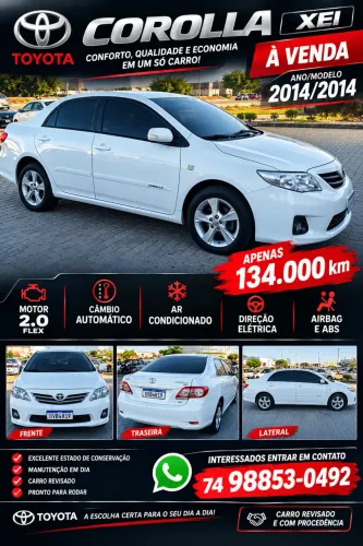 Toyota Corolla XEI 2.0 Flex 16V Aut. 2014