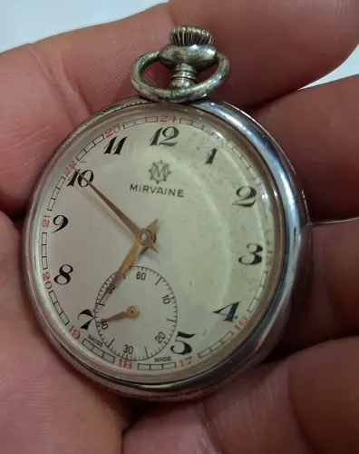 Relógio de bolso mirvaine