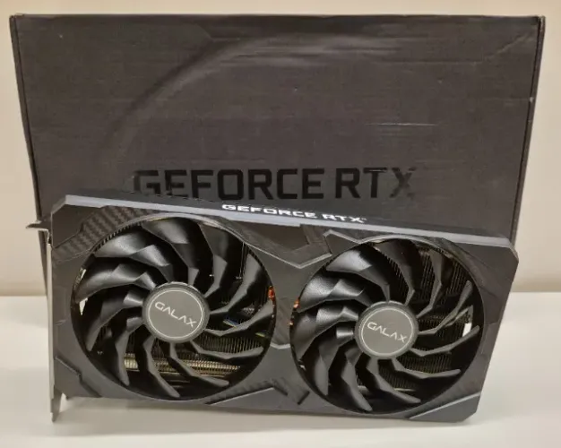 Placa de vídeo Galax RTX 3070 Ti 8GB Dual Fan 1-Click-OC
