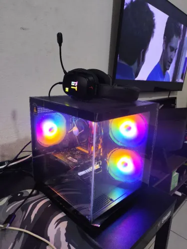PC Gamer RYZEN 5 5500 + RX 580 8GB | 480GBssd/16GB