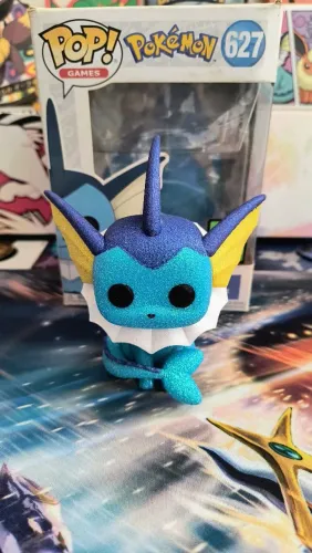 Funko Pop! Pokémon Vaporeon #627 Diamond Collection (Glitter) - Original