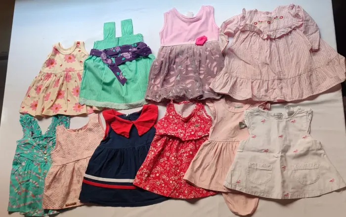 Lote de vestidos de 0 a 3 meses