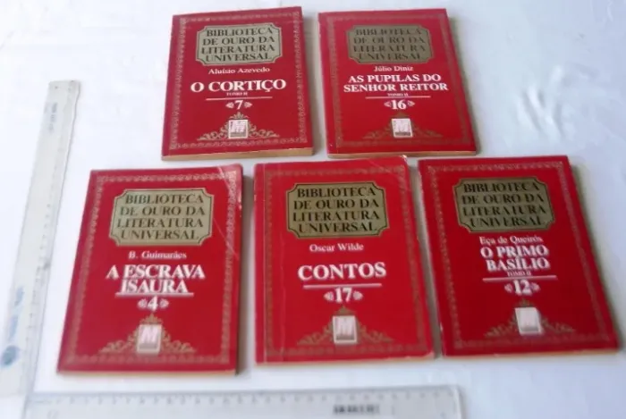 Livros - Coleção Biblioteca de Ouro da Literatura Universal (6 Volumes) - 1988