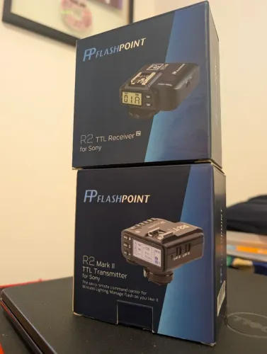 Radio flash (transmitter e receiver) - Sony