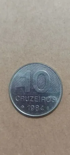 Moeda Antiga 10 Cruzeiros