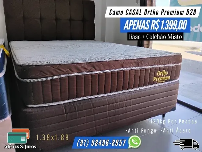 CAMA CASAL ORTHO PREMIUM D28