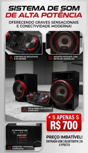 Vendo Som de casa maiores informações *94
