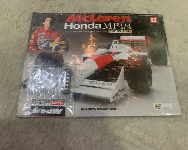 Fascículo 53 - Mclaren MP4/4 Ayrton Senna 1/8