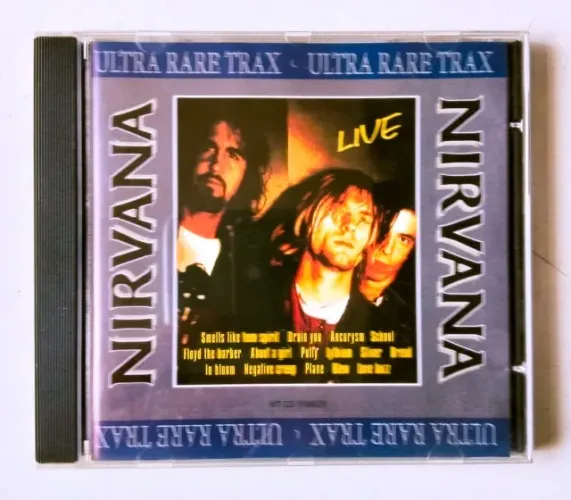 Cd Original - Nirvana (Álbum Live - Coleção Ultra Rare Trax) - 1996 - Usado