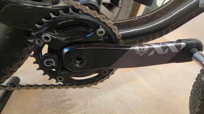 Pedevela xx1 com potência Quarq