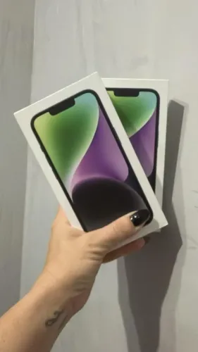 Iphone 14 - 256gb - NOVO - GARANTIA 1 ANO